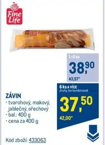 Makro ZÁVIN nabídka