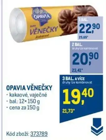 Makro OPAVIA VĚNEČKY nabídka