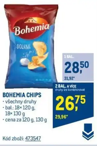 Makro BOHEMIA CHIPS nabídka