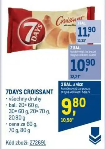 Makro 7DAYS CROISSANT nabídka