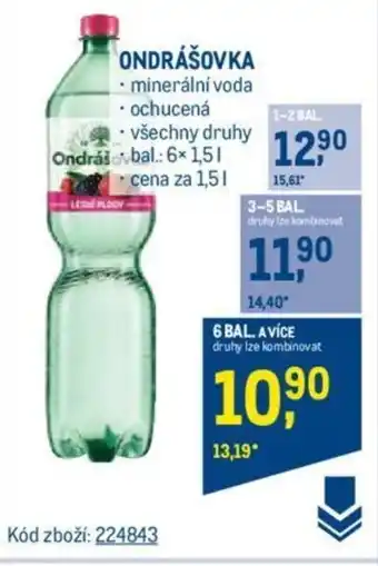 Makro ONDRÁŠOVKA nabídka