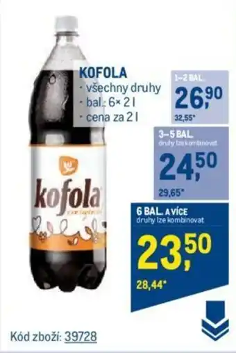 Makro KOFOLA nabídka
