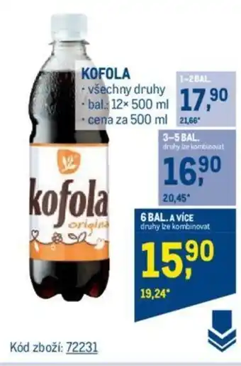 Makro KOFOLA nabídka