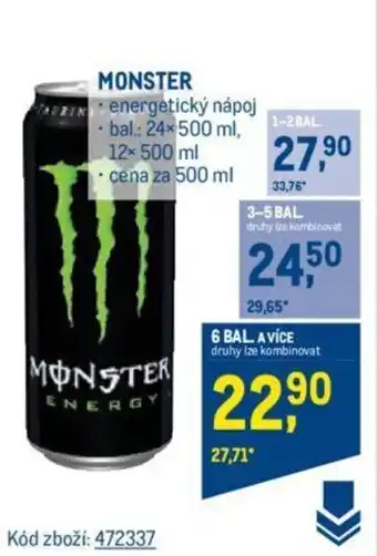 Makro MONSTER nabídka