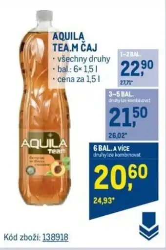 Makro AQUILA TEA.M ČAJ nabídka