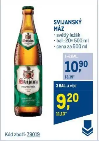 Makro SVIJANSKÝ MÁZ nabídka