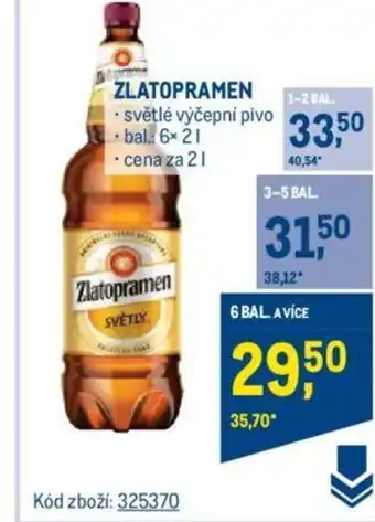 Makro ZLATOPRAMEN nabídka