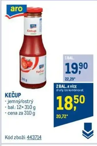 Makro KEČUP nabídka