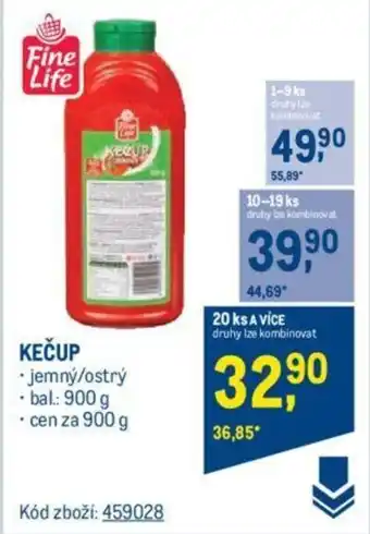 Makro KEČUP nabídka