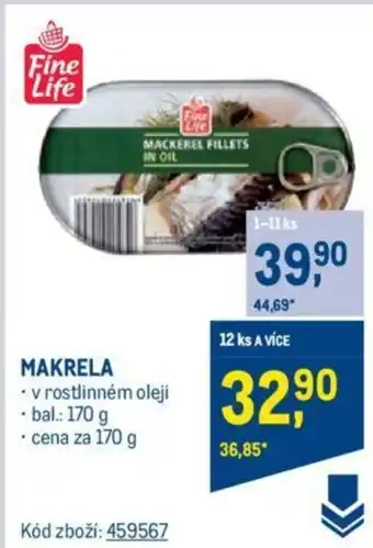 Makro MAKRELA nabídka