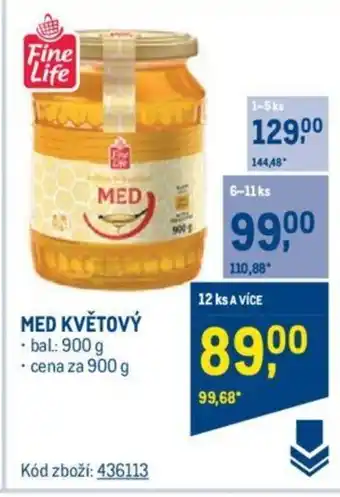 Makro MED KVĚTOVÝ nabídka