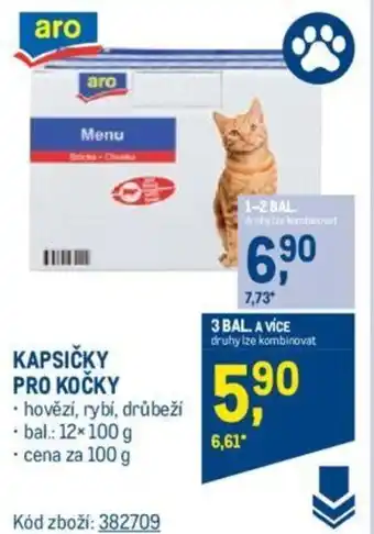 Makro KAPSIČKY PRO KOČKY nabídka