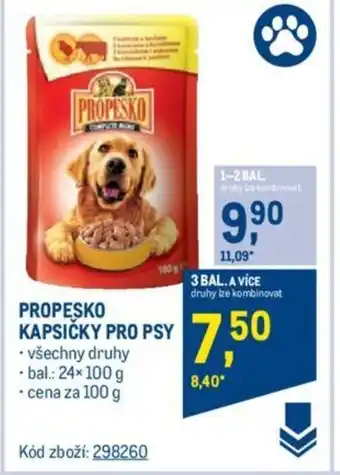Makro PROPESKO KAPSIČKY PRO PSY nabídka