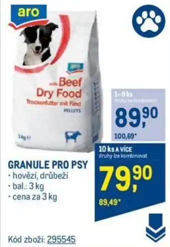 Makro GRANULE PRO PSY nabídka