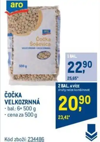 Makro ČOČKA VELKOZRNNÁ nabídka
