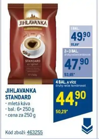 Makro JIHLAVANKA STANDARD nabídka