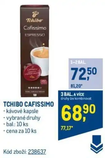 Makro TCHIBO CAFISSIMO nabídka