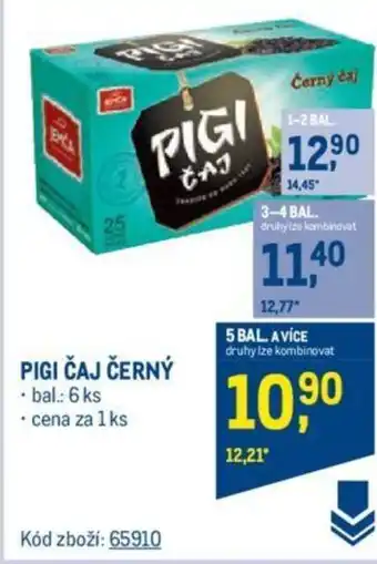Makro PIGI ČAJ ČERNÝ nabídka