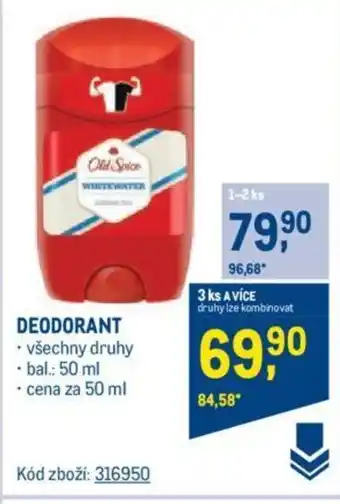 Makro DEODORANT nabídka