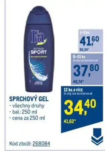 Makro SPRCHOVÝ GEL nabídka