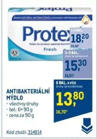 Makro ANTIBAKTERIÁLNÍ MÝDLO nabídka