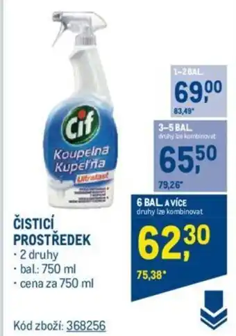 Makro ČISTICÍ PROSTŘEDEK nabídka