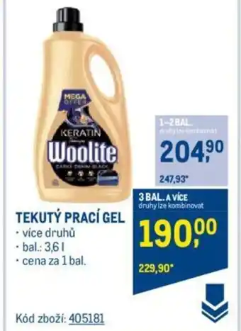 Makro TEKUTÝ PRACÍ GEL nabídka