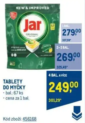 Makro TABLETY DO MYČKY nabídka