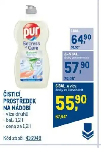 Makro ČISTICÍ PROSTREDEK NA NÁDOBÍ nabídka