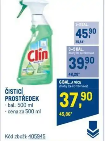 Makro ČISTICÍ PROSTŘEDEK nabídka