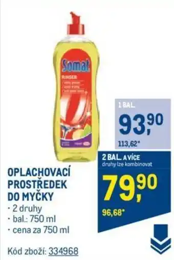Makro OPLACHOVACÍ PROSTŘEDEK DO MYČKY nabídka