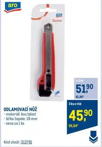 Makro ODLAMOVACÍ NŮŽ nabídka