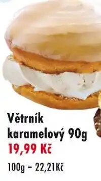 Qanto Větrník karamelový 90g nabídka