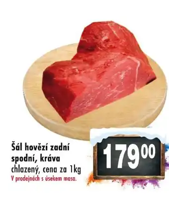 Qanto Šál hovězí zadní spodní, kráva nabídka