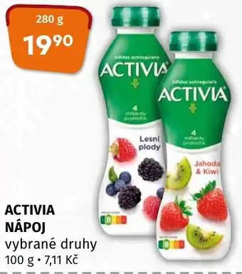 Terno ACTIVIA NÁPOJ nabídka