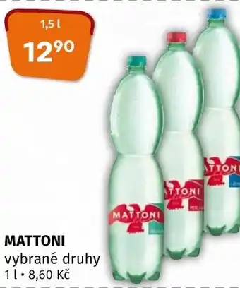 Terno MATTONI 1.5L nabídka