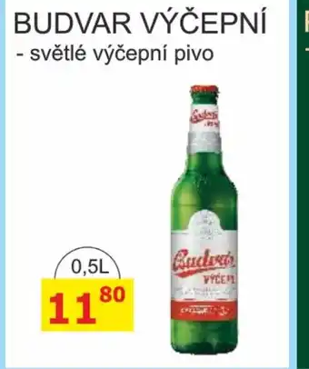 BENE Nápoje BUDVAR VÝČEPNÍ 0.5L nabídka