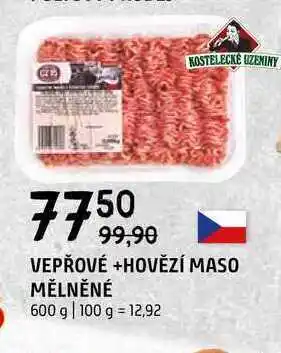 Terno VEPŘOVÉ+HOVĚZÍ MASO MĚLNĚNÉ 600 g nabídka