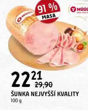Terno ŠUNKA NEJVYŠŠÍ KVALITY 100 g nabídka