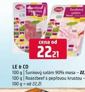 Terno LE & CO 100 g nabídka