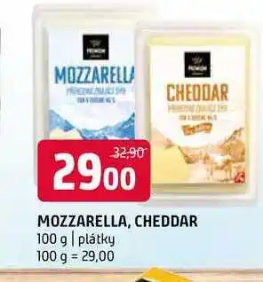 Terno MOZZARELLA, CHEDDAR 100 g nabídka
