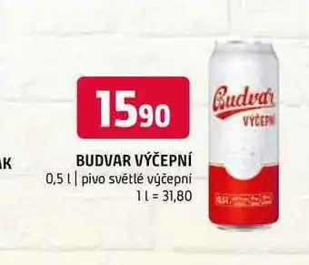 Terno BUDVAR VÝČEPNÍ 0,5 l nabídka