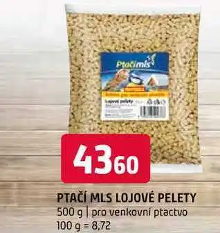 PTAČÍ MLS LOJOVÉ PELETY 500 g