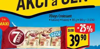 Albert 7Days Croissant 185 g nabídka