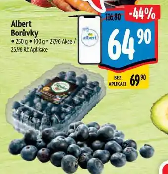 Albert Albert Borůvky 250 g nabídka