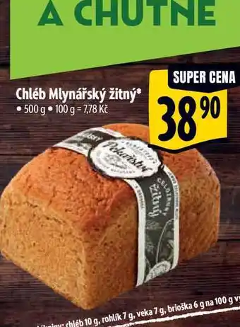 Albert Chléb Mlynářský žitný 500 g nabídka