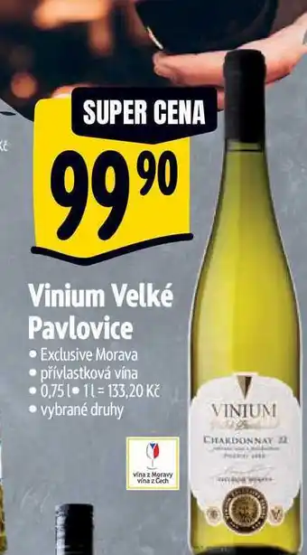 Albert Vinium Velké Pavlovice 0,75 l nabídka