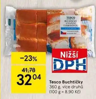 Tesco Tesco Buchtičky nabídka