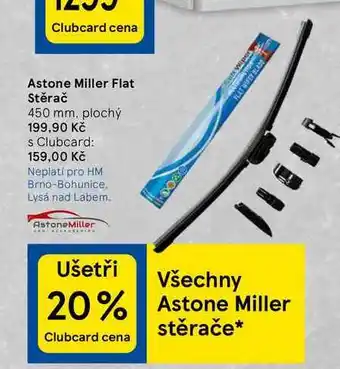Tesco Astone Miller Flat Stěrač nabídka