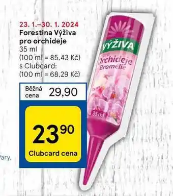 Tesco Forestina Výživa pro orchideje nabídka